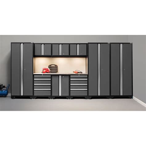 10 gauge steel cabinet empty cabinets|newage 10 cabinet garage storage.